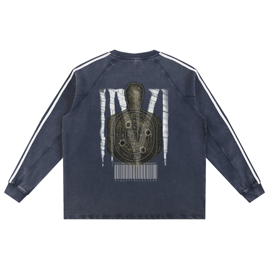 Cotton ,Wash,Faded,Longsleeve,Target