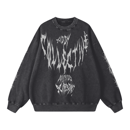 Gothic,Vintage,Snow wash,Faded
