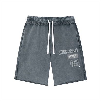 Jogger,Shorts,Workout,Cotton,Scuzzy,Vintage