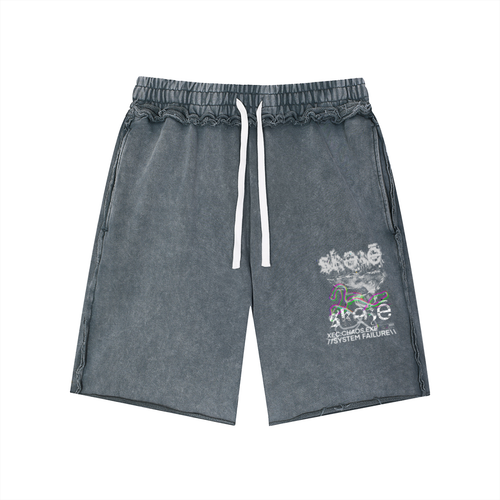 Jogger,Shorts,Designer,Washed,Faded,Vintage
