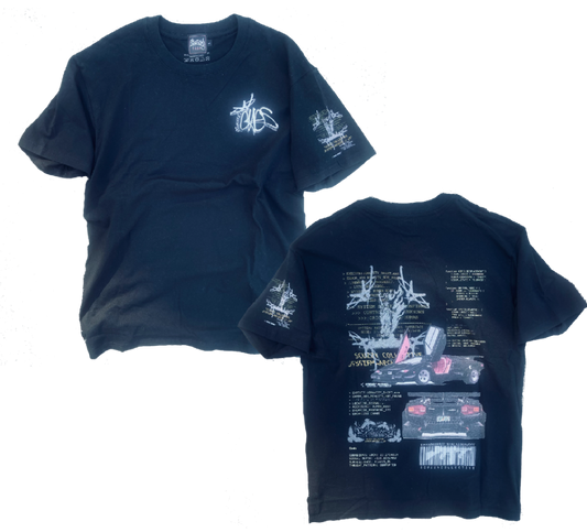 Scuzzy Collective “future trippin”  Seamless Cotton T-Shirt