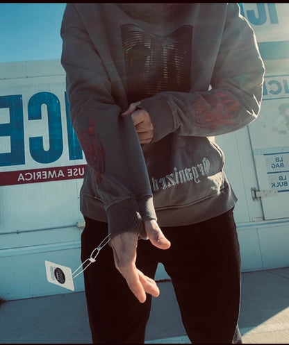 Scuzzy”NWO” TurtleNeck heavyweight thumbhole Hoodie 380GSM