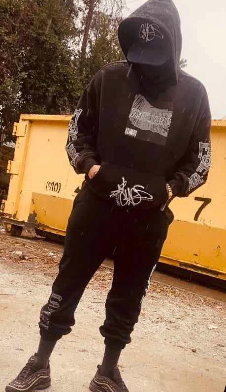 Scuzzy “Roxie Ave” HeavyWeight Oversized Vintage Wash Hoodie 440GSM