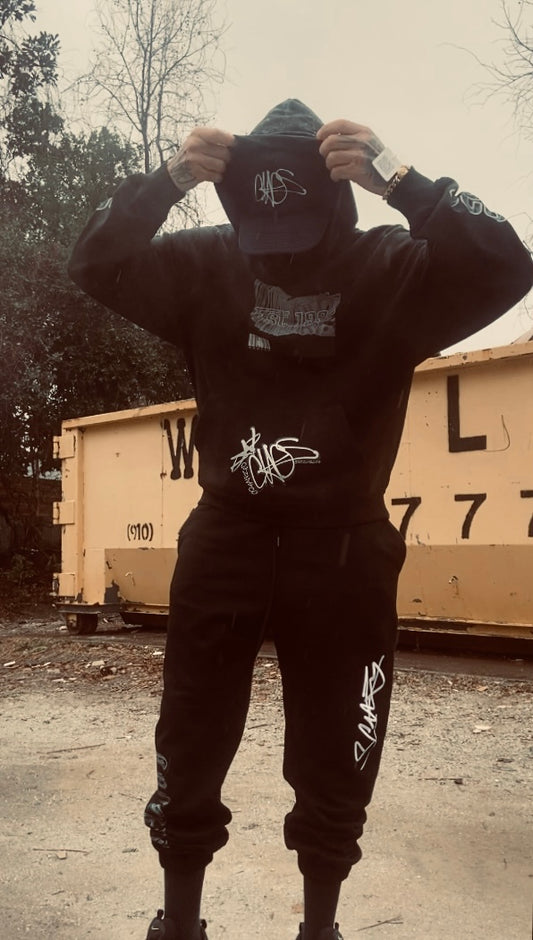 Scuzzy “Roxie Ave” HeavyWeight Oversized Vintage Wash Hoodie 440GSM