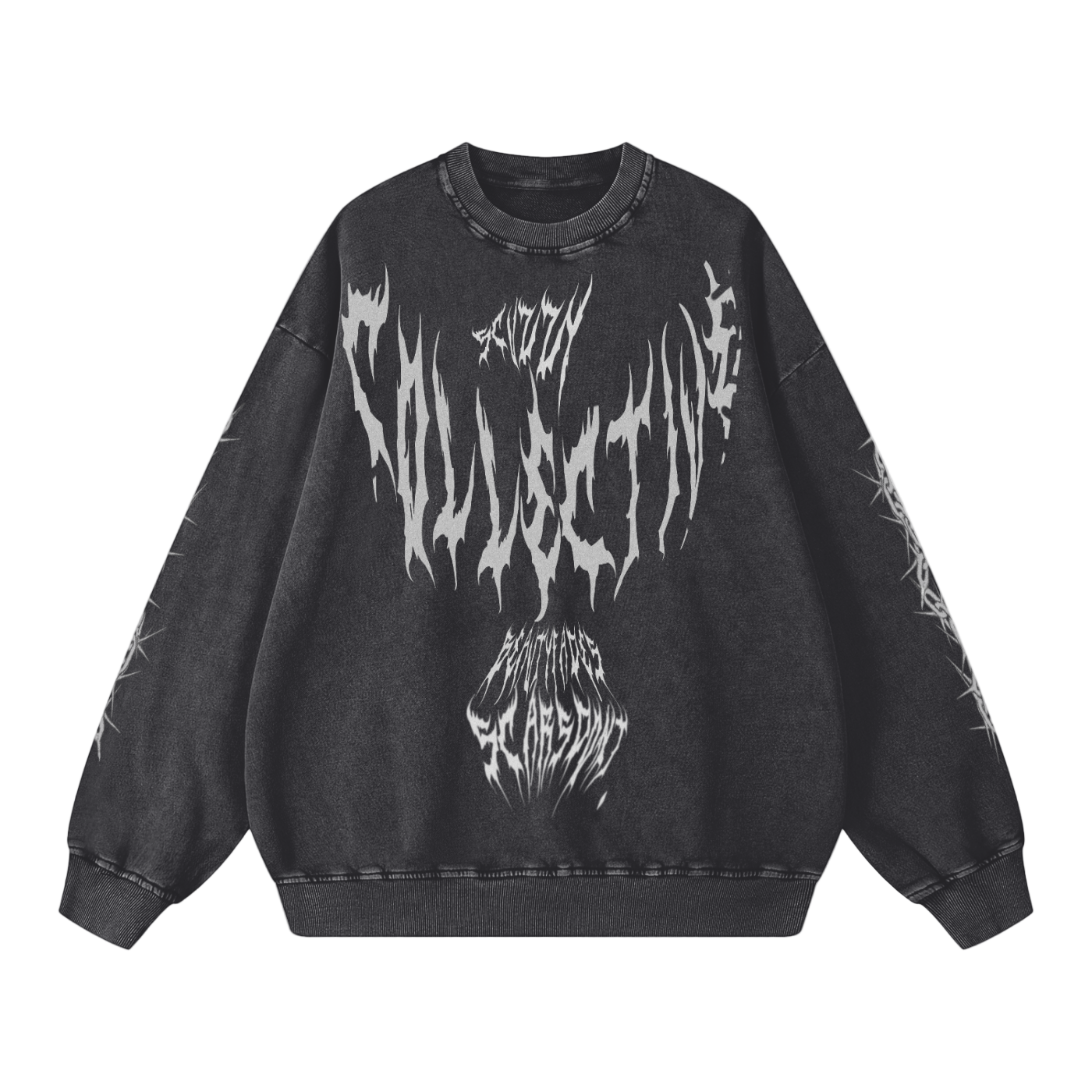 Gothic,Vintage,Snow wash,Faded