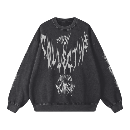 Gothic,Vintage,Snow wash,Faded