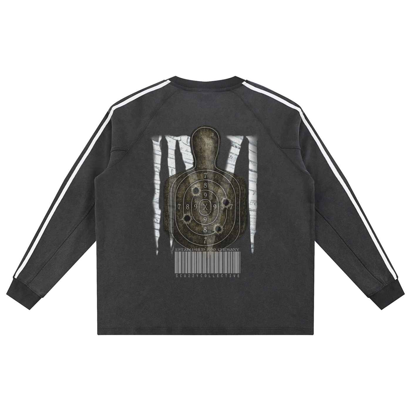 Cotton ,Wash,Faded,Longsleeve,Target