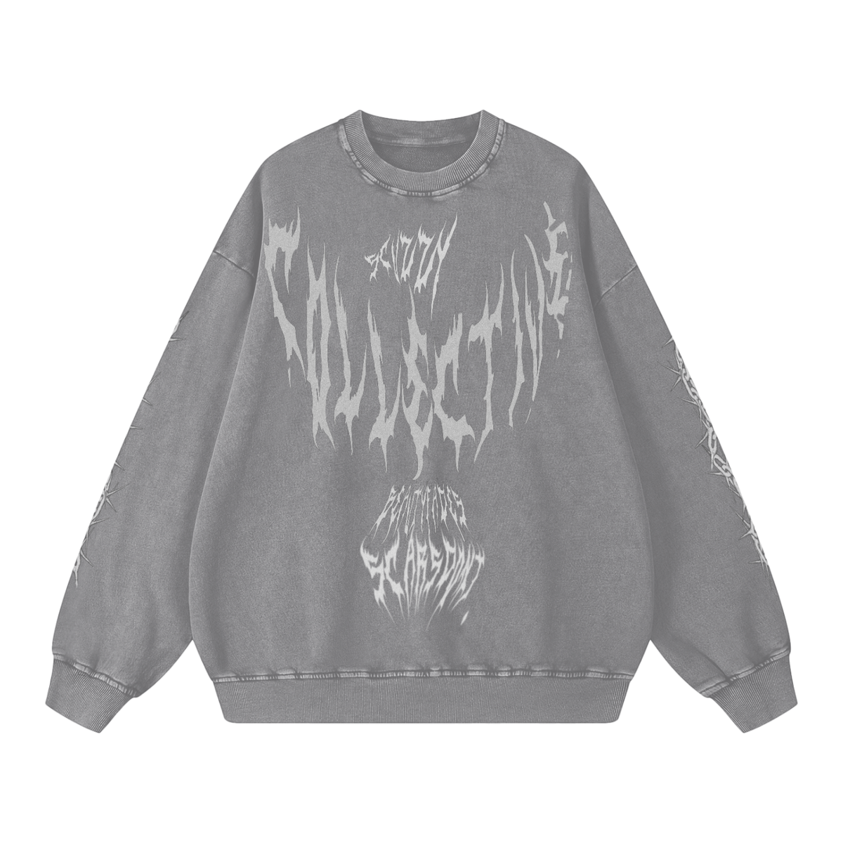 Gothic,Vintage,Snow wash,Faded