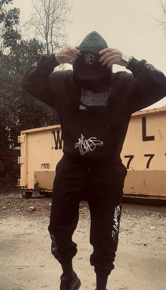 Scuzzy “Roxie Ave” HeavyWeight Oversized Vintage Wash Hoodie 440GSM