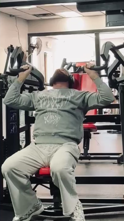 Scuzzy “Triple Cross” Longsleeve Snow Washed Sweater 320GSM